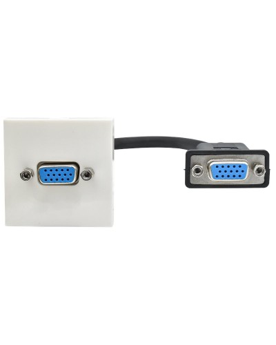 Розетка VGA M/M PRIMER РКМ-10-20-П белый IEK(PR-KK40D-RV-0-1-K01). Розетка. IEK в Балаково