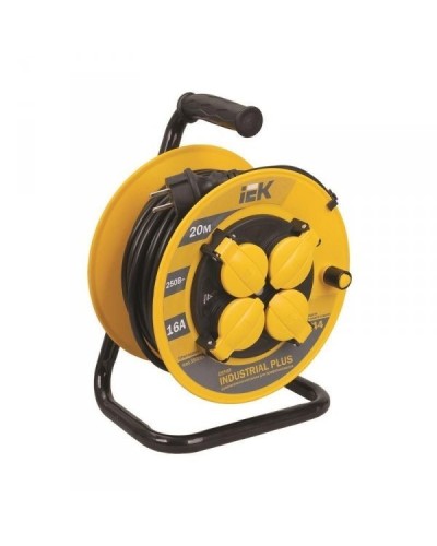 УК40 4 места, 40м (WKP15-16-04-40-44). Удлинитель на катушке Industrial plus. IEK в Балаково