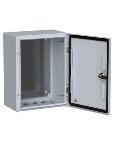 ЩМП-40.30.20 УХЛ1 IP66 400x300x200 TITAN 5 (TI5-10-N-040-030-020-66). Шкаф металлический с монтажной платой. IEK в Балаково