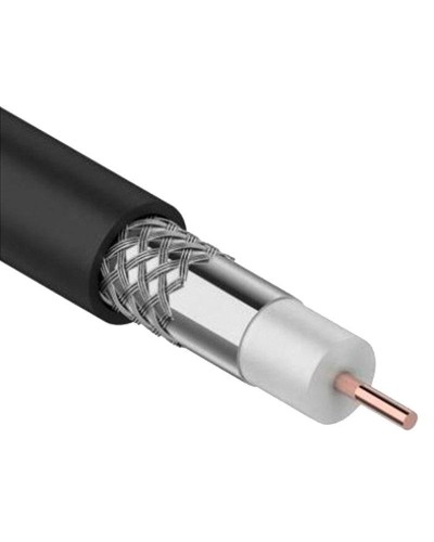 GENERICA RG59 CCS 75Ом FPE PVC белый (CC1-R5F1-111-100-G). Кабель коаксиальный омедненный. IEK в Балаково