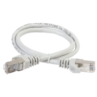 GENERICA Патч-корд кат.5E FTP 5м серый (PC01-C5EF-5M-G). Патч-корд медный. IEK