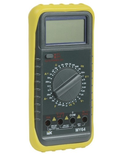 Мультиметр цифровой Professional MY64 (TMD-5S-064). Мультиметр цифровой. IEK в Балаково