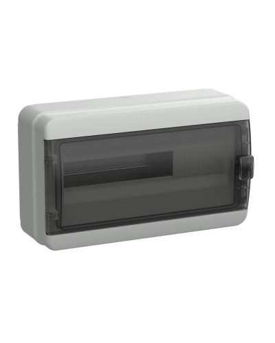Корпус пластиковый КМПн-18 IP65 TEKFOR (TF5-KP72-N-18-65-K03-K02). Корпус модульный пластиковый черная прозрачная дверь. IEK в Балаково