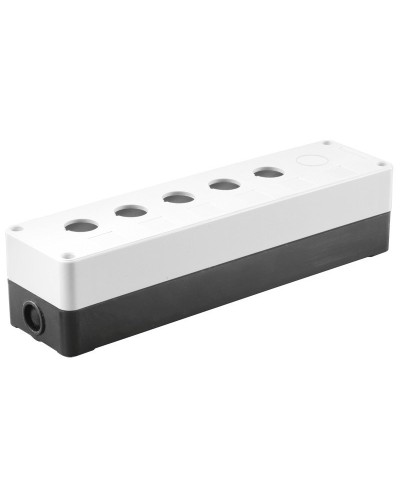 Корпус КП105(6) для кнопок 5(6) мест белый (BKP10-6-K01). Корпус для кнопочных постов. IEK в Балаково