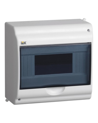 Корпус пластиковый КМПн 2/9-1 IP31 белый KREPTA 3 (MKP42-N-09-31-01). Щиток модульный с прозрачной дверцей, настенный. IEK в Балаково