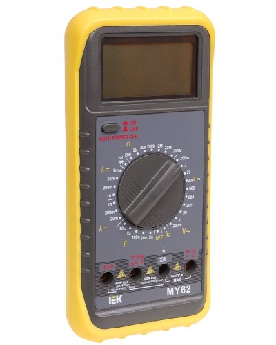 Мультиметр цифровой Professional MY62 (TMD-5S-062). Мультиметр цифровой. IEK в Балаково