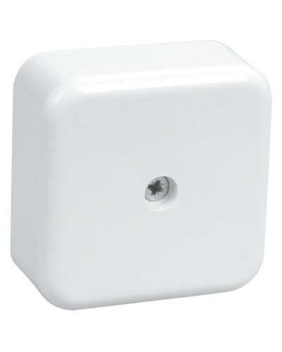 Коробка распаячная КМ41206-01 50х50х20 открытой проводки (4 клеммы 3 мм²) белая (UKO10-050-050-020-K01). Коробка распаячная безгалогенная (HF). IEK в Балаково