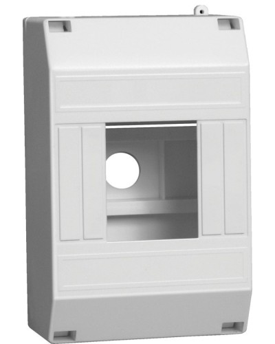 Корпус пластиковый КМПн 1/4 IP20 белый (MKP31-N-04-30-135). Щиток модульный без дверцы, настенный. IEK в Балаково