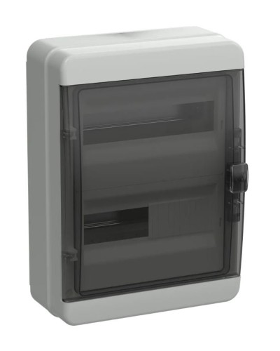 Корпус пластиковый КМПн-24 IP65 TEKFOR (TF5-KP72-N-24-65-K03-K02). Корпус модульный пластиковый черная прозрачная дверь. IEK в Балаково