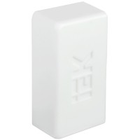 Заглушка 80х60 белая ELECOR (4 шт) (CKMP10D-Z-080-060-K01-R). Заглушка для кабель-канала. IEK