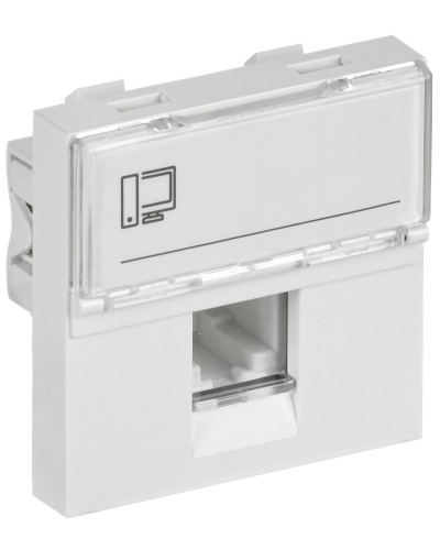 Розетка RJ45 кат.6 PRIMER РКИ-20-00-П-6 белый IEK (PR-KK40D-RI-0-2-1C06U-K01). Розетка RJ-45. IEK в Балаково