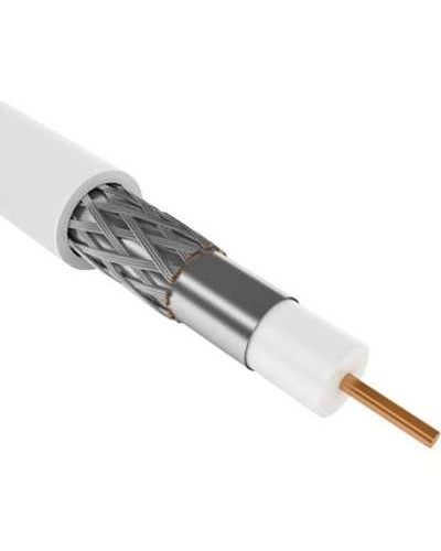 GENERICA RG6 медный 75Ом FPE PVC белый (CC3-R6F1-111-100-G). Кабель коаксиальный медный. IEK в Балаково