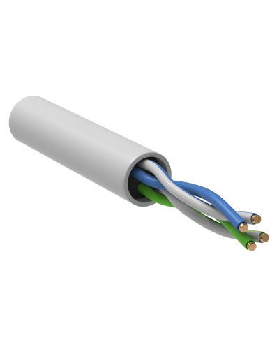 GENERICA U/UTP кат. 5E 24AWG 2 пары LSZH INDOOR белый (BC1-C5E02-128-305-G). Кабель «витая пара» (LAN) для структурированных систем связи. IEK в Балаково