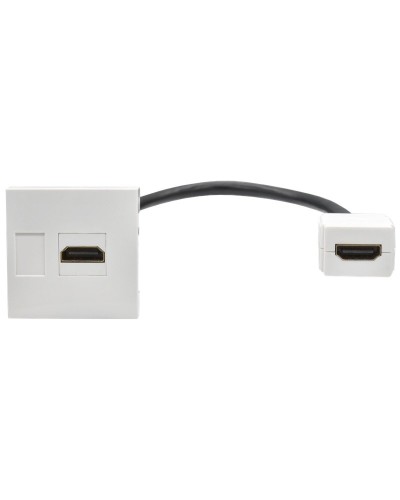 Розетка HDMI M/M PRIMER РКМ-20-10-П белый IEK (PR-KK40D-RH-0-2-K01). Розетка HDMI. IEK в Балаково
