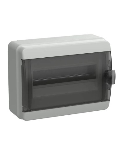 Корпус пластиковый КМПн-12 IP65 TEKFOR (TF5-KP72-N-12-65-K03-K02). Корпус модульный пластиковый черная прозрачная дверь. IEK в Балаково