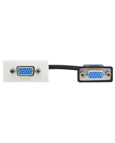Розетка VGA M/M PRIMER РКМ-20-20-П белый IEK (PR-KK40D-RV-0-2-K01). Розетка. IEK в Балаково