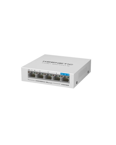 Keenetic KN-4610 (L2) 5х1Гбит/с 4PoE+ 60W. Коммутатор с PoE. KEENETIC в Балаково