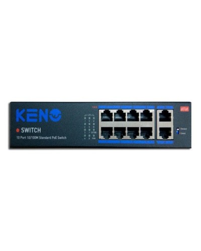 KN-SW802POE+. Коммутатор с питанием по PoE. KENO в Балаково