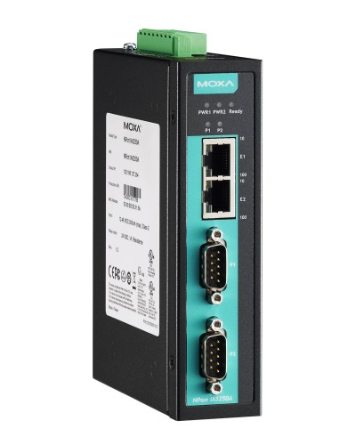NPort IA5150A. 1-портовый усовершенствованный преобразователь. MOXA в Балаково