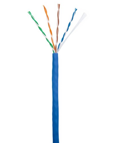 U/UTP 4pair, Cat5e, In, PVC (CCA-UU004-5E-PVC-BL). Кабель «витая пара» (LAN) для структурированных систем связи. NETLAN в Балаково