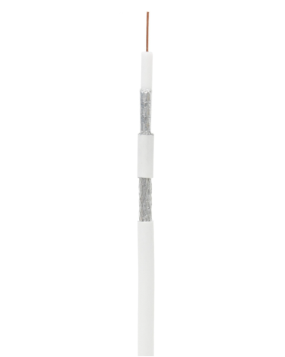 RG-11 CCS, In, PVC (EC-C2-21123A-WT-3). Кабель коаксиальный омедненный. NETLAN в Балаково