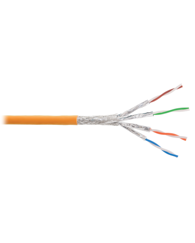 S/FTP, 4pair, Cat.6a, Solid, In, LSZH (NKL 9355C-OR). Кабель «витая пара» (LAN) для структурированных систем связи. NIKOLAN в Балаково