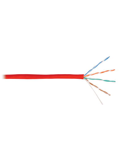 U/UTP 4pair, Cat5e, Solid, In, PVC (NMC 4100A-RD). Кабель «витая пара» (LAN) для структурированных систем связи. NIKOMAX в Балаково