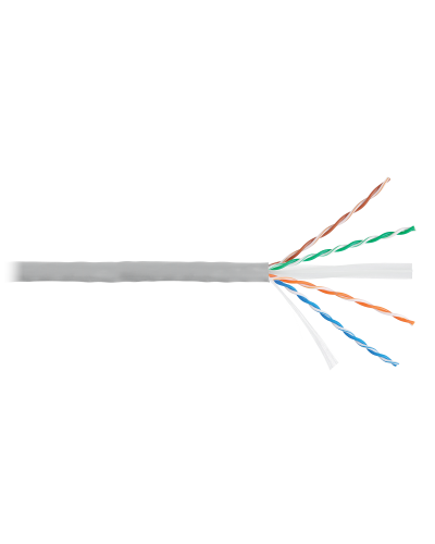 U/UTP 4pair, Cat6, Solid, In, нг(А)-HF (NMC 4140C-GY). Кабель «витая пара» (LAN) для структурированных систем связи. NIKOMAX в Балаково