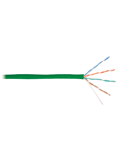 U/UTP 4pair, Cat5e, Solid, In, PVC (NMC 4100A-GN). Кабель «витая пара» (LAN) для структурированных систем связи. NIKOMAX в Балаково