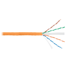 U/UTP 4pair, Cat6, Solid, In, нг(А)-HF (NMC 4140C-OR). Кабель «витая пара» (LAN) для структурированных систем связи. NIKOMAX