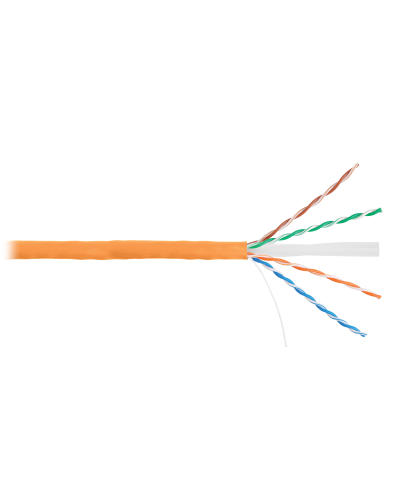 U/UTP 4pair, Cat6, Solid, In, нг(А)-HF (NMC 9140C-OR). Кабель «витая пара» (LAN) для структурированных систем связи. NIKOMAX в Балаково