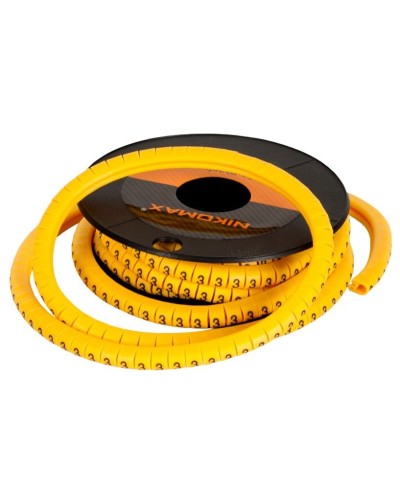 NMC-CMR-3-YL-500 (500шт). Маркер кабельный. NIKOMAX в Балаково