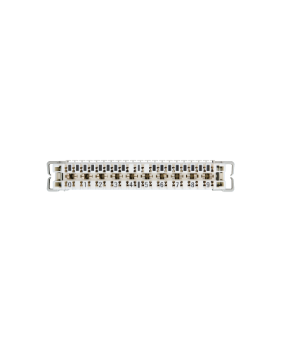 NMC-PL10-DU-10 (10 шт). Плинт размыкаемый, (0...9), крепление под кронштейн и круглые направляющие. NIKOMAX в Балаково