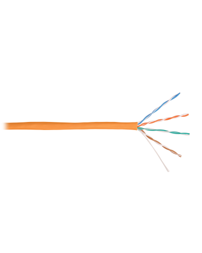 U/UTP 4pair, Cat5e, Solid, In, нг(А)-HF (NMC 4100C-OR). Кабель «витая пара» (LAN) для структурированных систем связи. NIKOMAX в Балаково