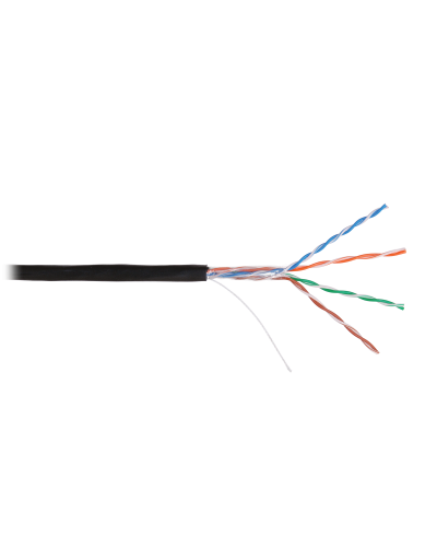 U/UTP 4pair, Cat5e, Solid, Out, нг(А)-HF (NMC 2100B-BK). Кабель «витая пара» (LAN) для структурированных систем связи. NIKOMAX в Балаково
