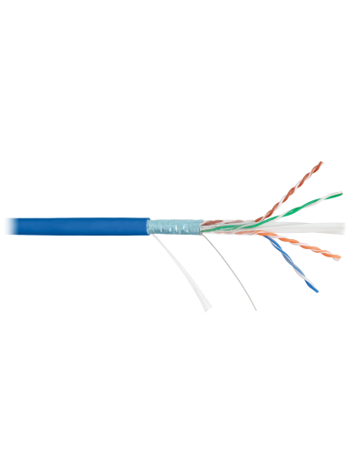 F/UTP 4pair, Cat6, Solid, In, нг(А)-HF (NMC 4240C-BL). Кабель «витая пара» (LAN) для структурированных систем связи. NIKOMAX в Балаково