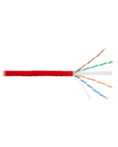 U/UTP 4pair, Cat6, Solid, In, нг(А)-HF (NMC 4140C-RD). Кабель «витая пара» (LAN) для структурированных систем связи. NIKOMAX в Балаково
