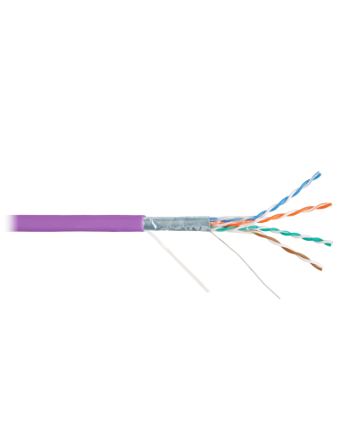 F/UTP 4pair, Cat5e, Solid, In, нг(А)-HF (NMC 4200C-VL). Кабель «витая пара» (LAN) для структурированных систем связи. NIKOMAX в Балаково