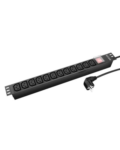 NTSS-PDU-DA2039 гор.размещ. 12xC13 базовые 16A Schuko 2м. Блок розеток 19. NTSS в Балаково