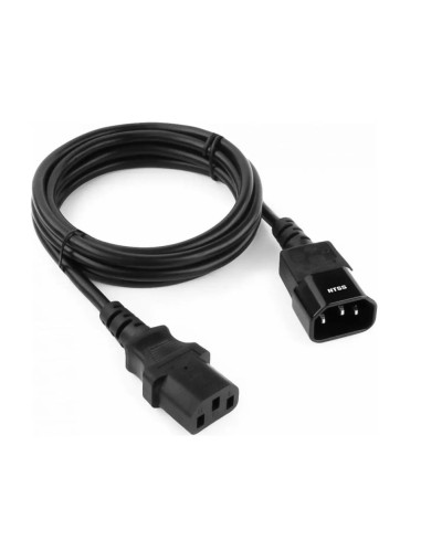NTSS-PC13145 C13-С14 проводник.:3х1мм2 3м 220/250В 10А черный. Кабель питания. NTSS в Балаково