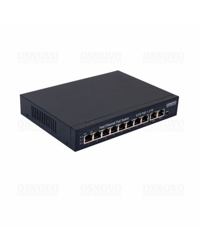 SW-21000(120W). Коммутатор 10-портовый  Fast Ethernet с PoE. OSNOVO в Балаково