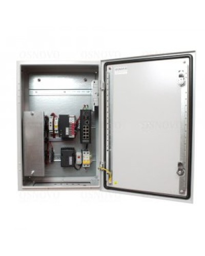 OS-46TB1(SW-80802/ILS(port 90W)). Уличная станция с термостабилизацией и резервным питанием. OSNOVO в Балаково