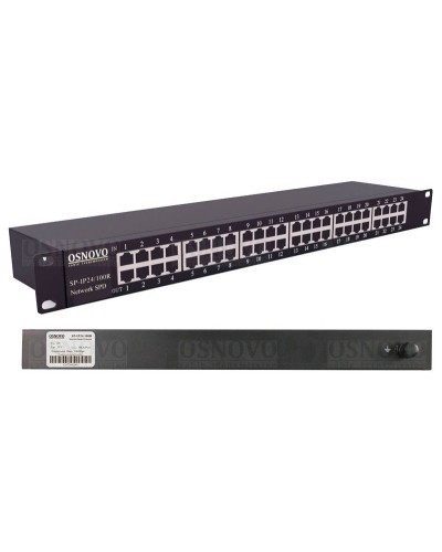 SP-IP24/100R. Устройство грозозащиты цепей Ethernet. OSNOVO в Балаково