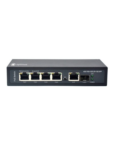 U1E-4G/1G/1S. Коммутатор с PoE . Optimus в Балаково