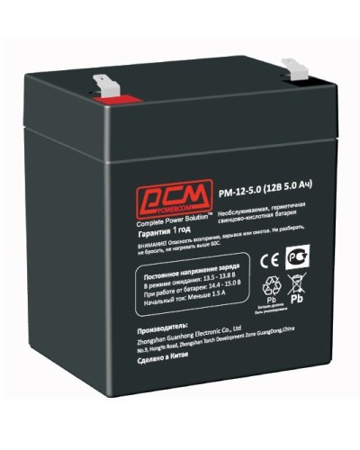 PM-12-5. Аккумулятор герметичный свинцово-кислотный. POWERCOM в Балаково
