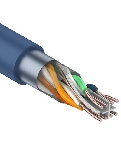 F/UTP, CAT 6, PVC, 4PR, 23AWG, омедненный INDOOR, SOLID, серый, 305м, PROconnect (01-0147-3). Кабель «витая пара» (LAN) для структурированных систем связи. PROCONNECT в Балаково