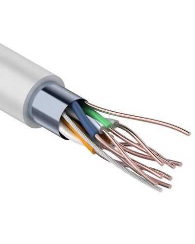 F/UTP Light, CAT 5, PVC, 4PR, 26AWG, INDOOR, SOLID, серый, 305м, PROconnect (01-0148). Кабель «витая пара» (LAN) для структурированных систем связи. PROCONNECT в Балаково