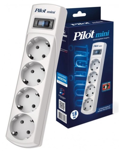 Pilot mini 10м. Сетевой фильтр. Pilot в Балаково
