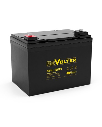 Revolter GPL 1233. Аккумулятор автомобильный герметичный свинцово-кислотный. Revolter в Балаково