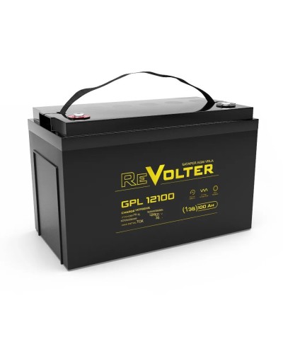 Revolter GPL 12100. Аккумулятор автомобильный герметичный свинцово-кислотный. Revolter в Балаково